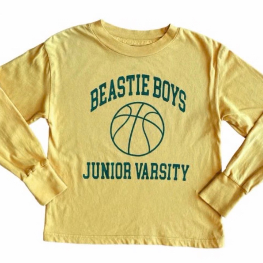 Play condition Rowdy Sprout x Beastie Boys JV Basketball Long Sleeve Tee Sz 10